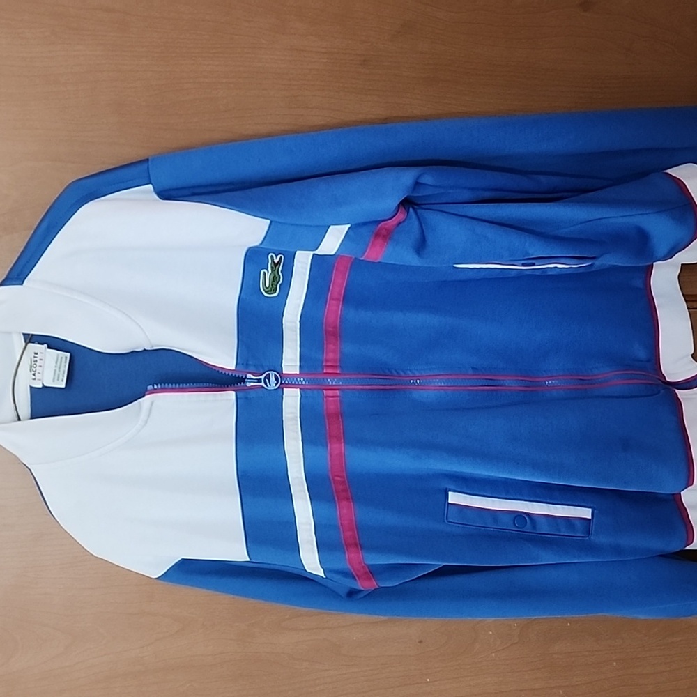 Lacoste sport vintage jacket sizes L